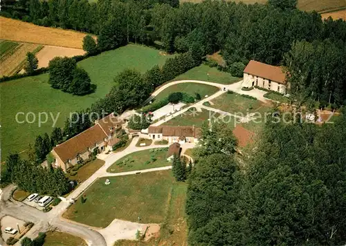 AK / Ansichtskarte Moutier d_Ahun Fliegeraufnahme Le Moulin du Comte Moutier d Ahun