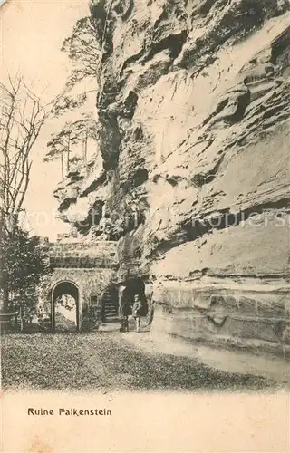 AK / Ansichtskarte Pfronten Burgruine Falkenstein Pfronten