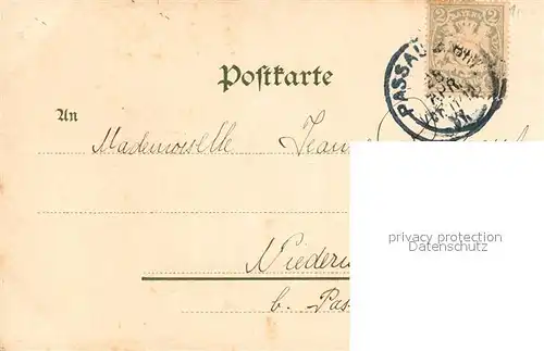 AK / Ansichtskarte Passau Dom und Rathaus Passau