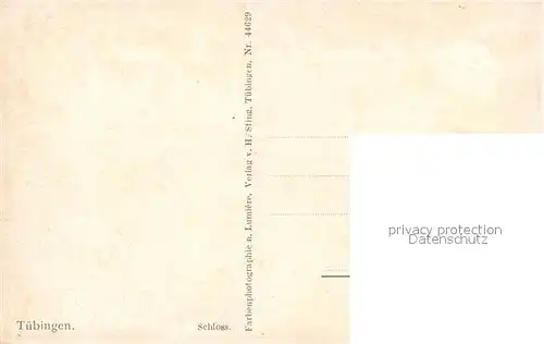 AK / Ansichtskarte Tuebingen Schloss Tuebingen