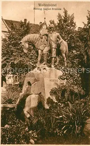 AK / Ansichtskarte Wolfenbuettel Herzog August Brunnen Wolfenbuettel