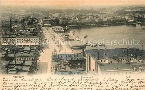 AK / Ansichtskarte Hamburg Panorama Hamburg
