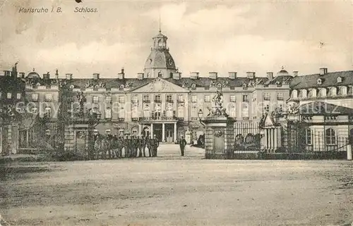 AK / Ansichtskarte Karlsruhe_Baden Schloss Karlsruhe_Baden