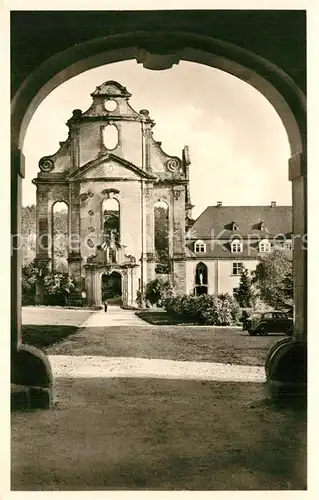 AK / Ansichtskarte Grosslittgen Zisterzienserabtei Himmerod Kloster mit Kirchenruine Grosslittgen