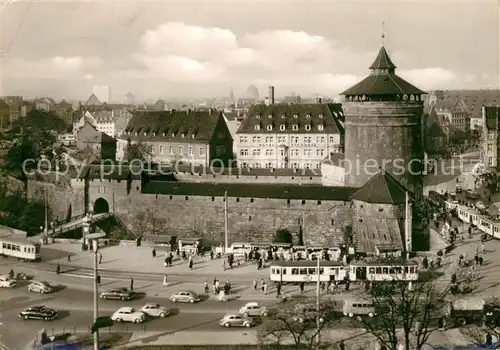 AK / Ansichtskarte Nuernberg Blick zum Koenigstor Nuernberg