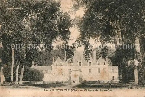 AK / Ansichtskarte Lavilletertre Chateau de Saint Cyr Lavilletertre