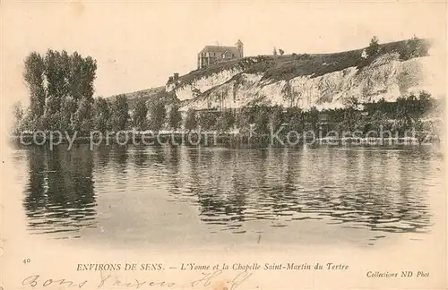 AK / Ansichtskarte Saint Martin du Tertre_Yonne Chapelle  Saint Martin du Tertre