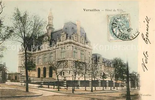 AK / Ansichtskarte Versailles_Yvelines Hotel de Ville Versailles_Yvelines