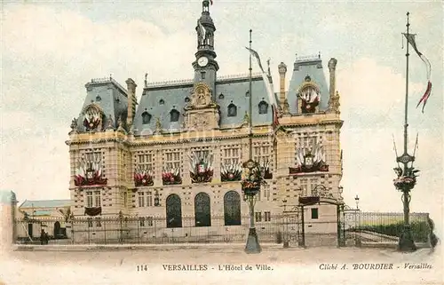 AK / Ansichtskarte Versailles_Yvelines Hotel de Ville Versailles_Yvelines