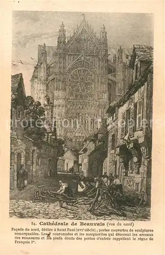 AK / Ansichtskarte Beauvais Cathedrale Beauvais