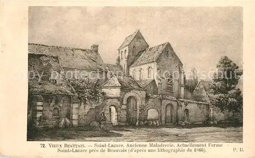 AK / Ansichtskarte Beauvais Saint Lazare Beauvais