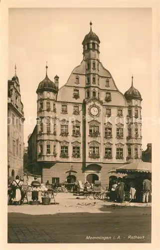AK / Ansichtskarte Memmingen Rathaus Memmingen