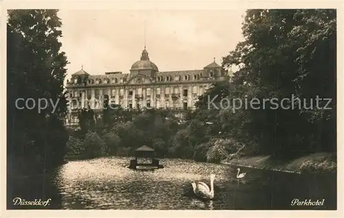 AK / Ansichtskarte Duesseldorf Parkhotel Duesseldorf