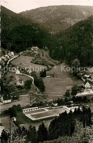 AK / Ansichtskarte Calmbach_Enz Schwimmbad Calmbach Enz