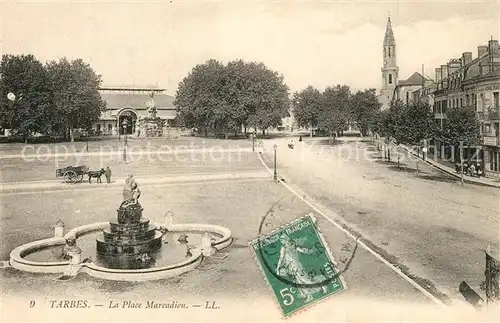 AK / Ansichtskarte Tarbes La Place Maradien Tarbes