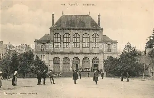 AK / Ansichtskarte Vannes Le Tribunal Vannes