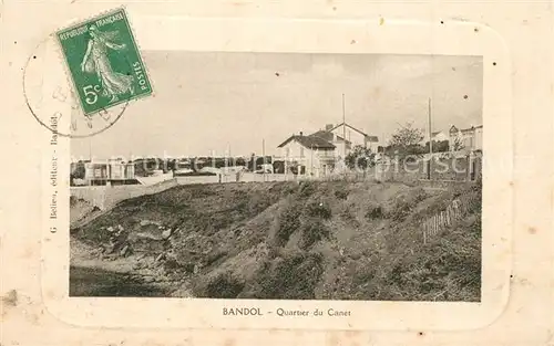 AK / Ansichtskarte Bandol Quartier du Canet Bandol