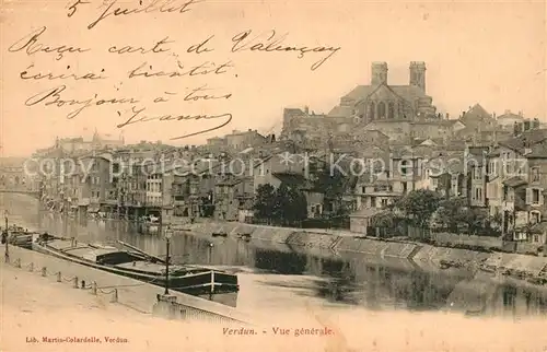 AK / Ansichtskarte Verdun_Meuse Vue generale Verdun Meuse