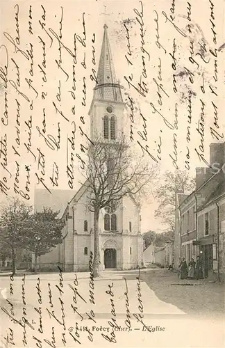 AK / Ansichtskarte Foecy Eglise Foecy