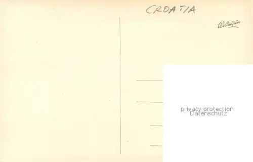 AK / Ansichtskarte Croatia_Kroatien Hafenpartie Croatia Kroatien