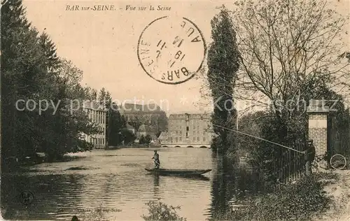 AK / Ansichtskarte Bar sur Seine Vue sur la Seine Bar sur Seine