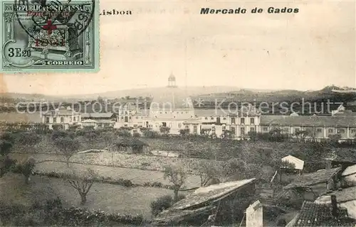 AK / Ansichtskarte Lisboa Mercado de Gados Lisboa