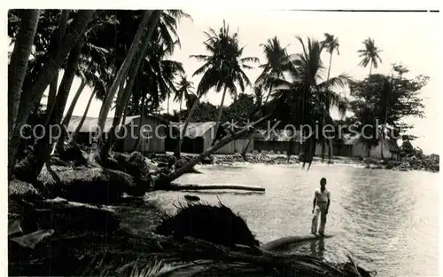 AK / Ansichtskarte Sabang Huetten am Strand Sabang