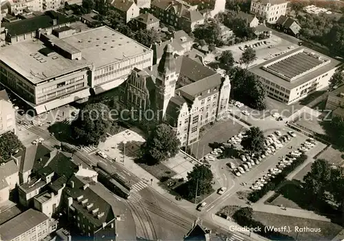 AK / Ansichtskarte Gladbeck Rathaus Fliegeraufnahme Gladbeck