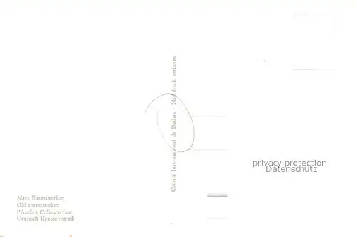 AK / Ansichtskarte Dachau Altes Krematorium Dachau