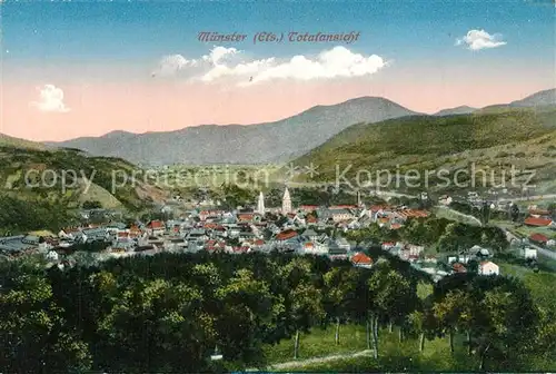 AK / Ansichtskarte Muenster_Elsass Panorama Muenster_Elsass