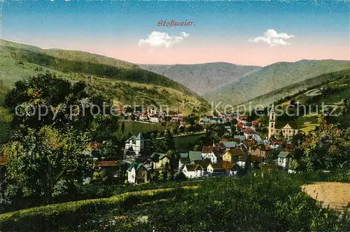 AK / Ansichtskarte Stossweier Panorama Stossweier