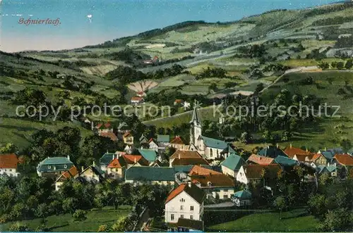 AK / Ansichtskarte Schnierlach Panorama Kirche Schnierlach