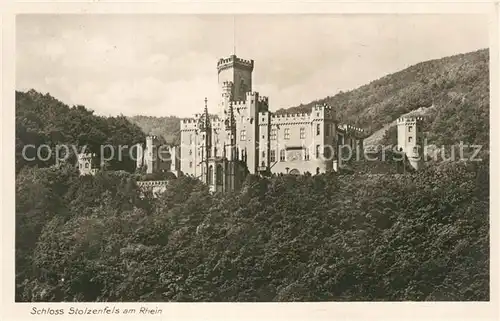 AK / Ansichtskarte Stolzenfels Schloss Stolzenfels