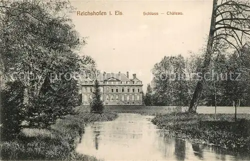 AK / Ansichtskarte Reichshofen_Elsass Schloss  Reichshofen Elsass