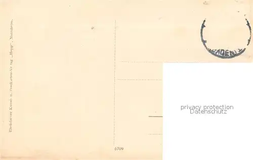 AK / Ansichtskarte Karlsruhe_Baden Blick vom Rathausturm Karlsruhe_Baden