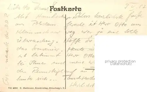 AK / Ansichtskarte Neustadt_Haardt Hambacher Schloss Neustadt_Haardt