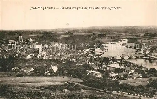 AK / Ansichtskarte Joigny_Yonne Panorama Cote Saint Jacques Joigny Yonne