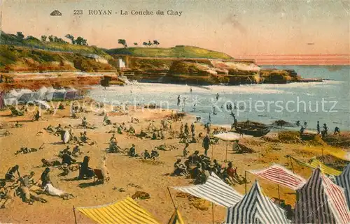 AK / Ansichtskarte Royan_Charente Maritime La Conche du Chay Royan Charente Maritime