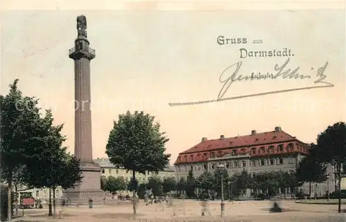 AK / Ansichtskarte Darmstadt Luisenplatz Darmstadt