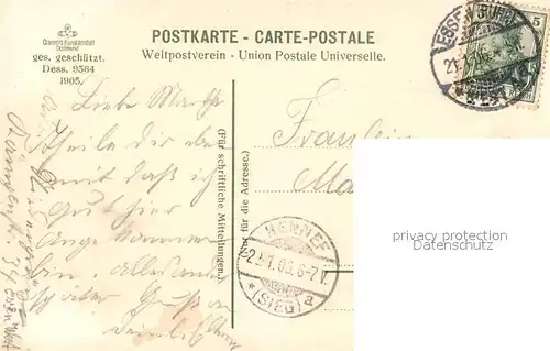 AK / Ansichtskarte Essen_Ruhr Panorama Essen_Ruhr