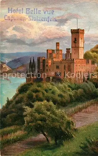 AK / Ansichtskarte Stolzenfels Burg  Stolzenfels