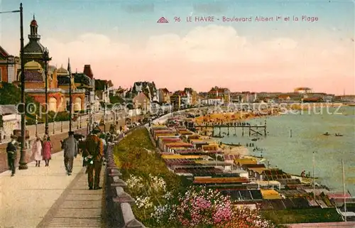 AK / Ansichtskarte Le_Havre Boulevard Albert Plage Le_Havre