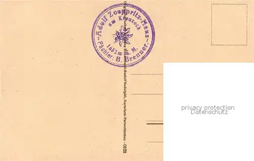 AK / Ansichtskarte Kreuzeck Adolf Zoeppritzhaus Alpspitze Zugspitze Kreuzeck