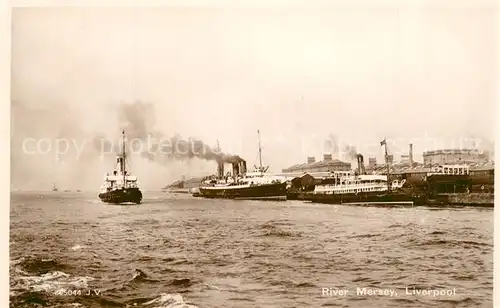 AK / Ansichtskarte Liverpool River Mersey Liverpool
