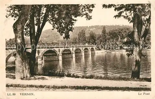 AK / Ansichtskarte Vernon_Ardeche Le Pont Vernon Ardeche