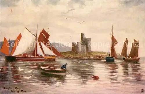 AK / Ansichtskarte Douglas_Bay Isle of Man Kuenstlerkarte Douglas_Bay