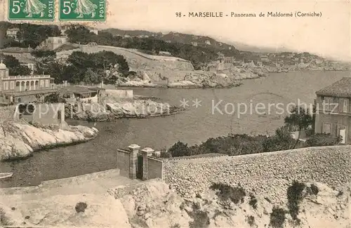 AK / Ansichtskarte Marseille_Bouches du Rhone Panorama de Maldorme Marseille