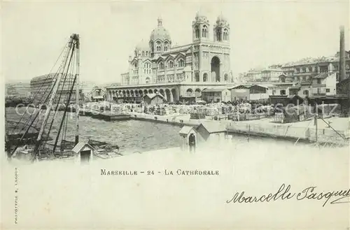AK / Ansichtskarte Marseille_Bouches du Rhone Cathedrale Marseille
