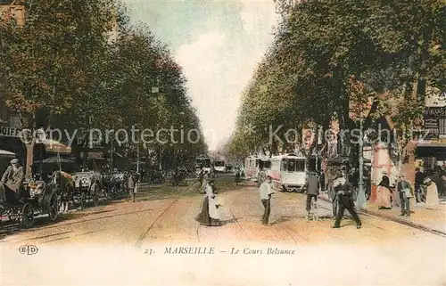 AK / Ansichtskarte Marseille_Bouches du Rhone Le Cours Belsunce Marseille