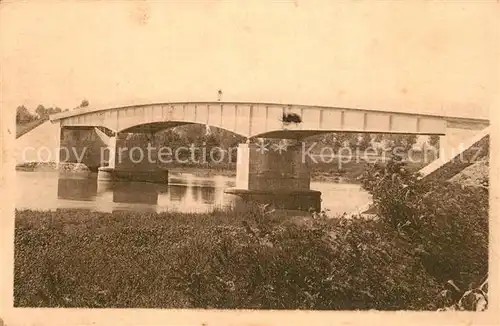 AK / Ansichtskarte Bragny sur Saone Pont Bragny sur Saone